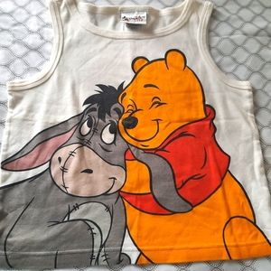 Winnie pooh crop top